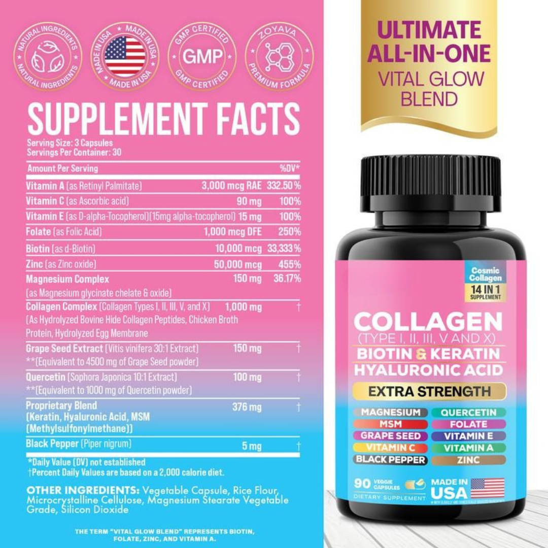 Confidence Boosting Hydrolyzed Collagen