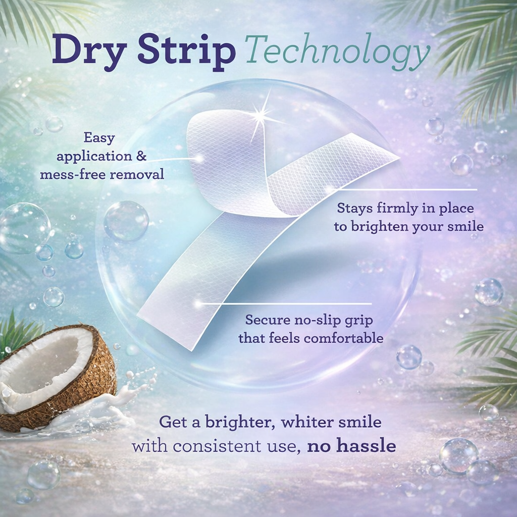 OriaOrganics™ Double Action Whitening Strips
