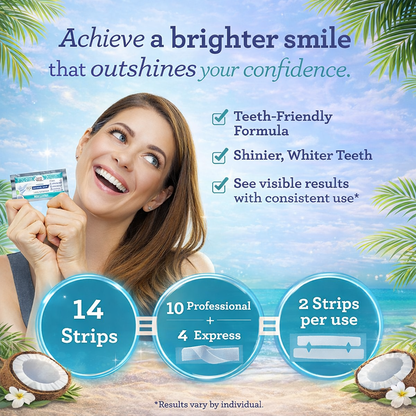OriaOrganics™ Double Action Whitening Strips