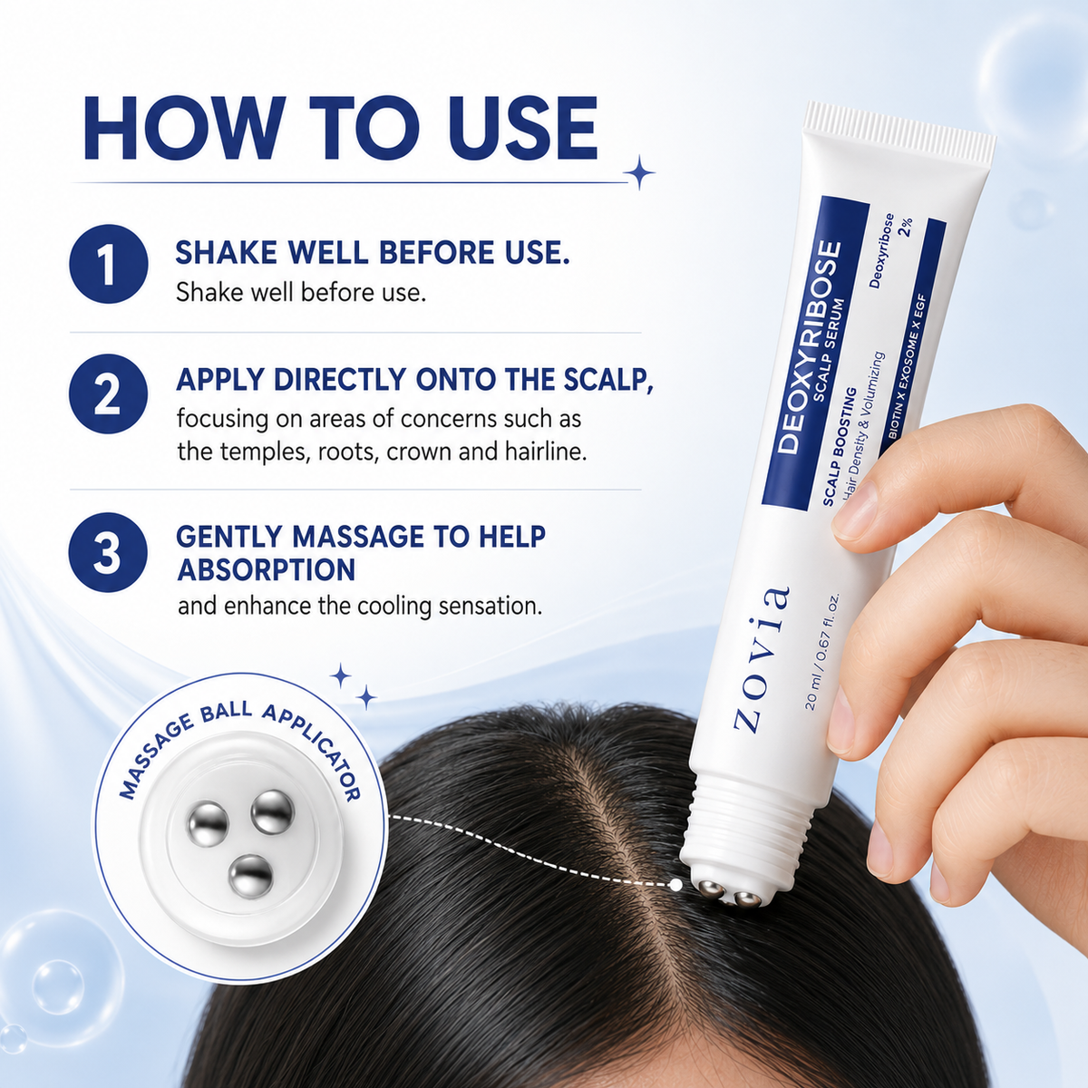 Hair Growth Roll-on Serum
